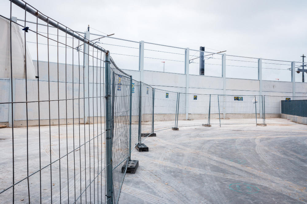 How to Install a Temporary Fence for Your Commercial Space