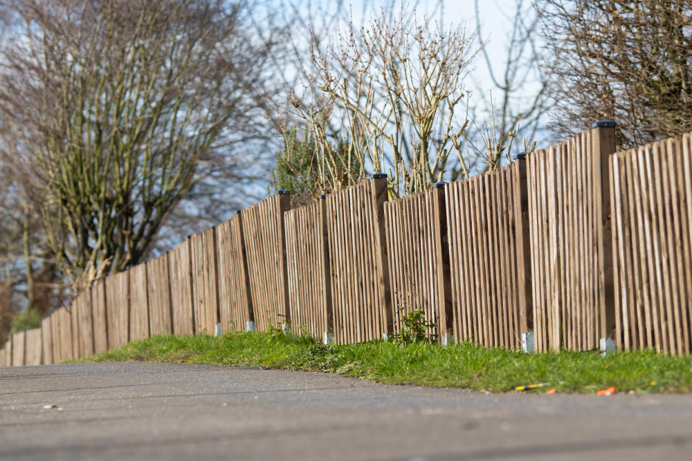 Building a Fence on Uneven Terrain