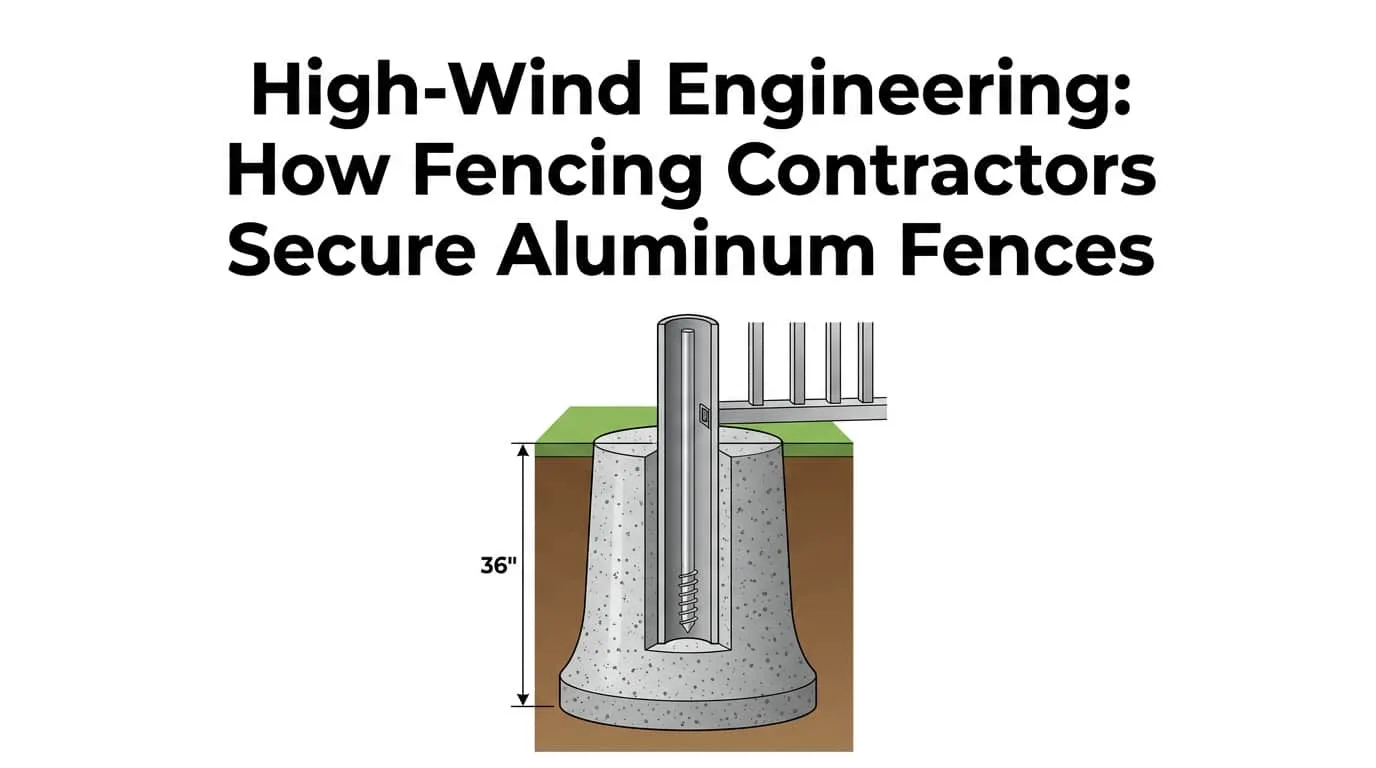 Palm Coast Aluminum Fences: High-Wind Engineering Guide